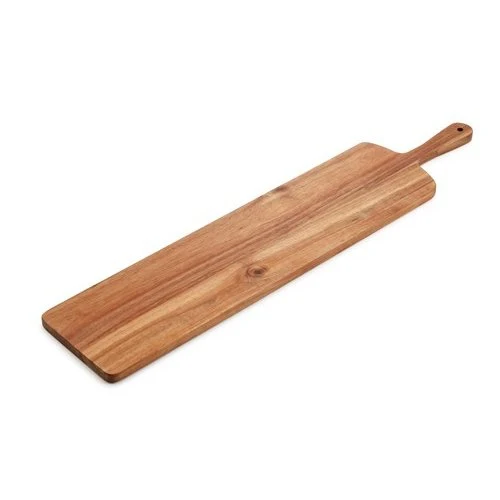 Tapasplank 75x15cm VDT 2581- ACACIA TAPASPLANK met tekst/logo of tekening graveren - Afbeelding 1